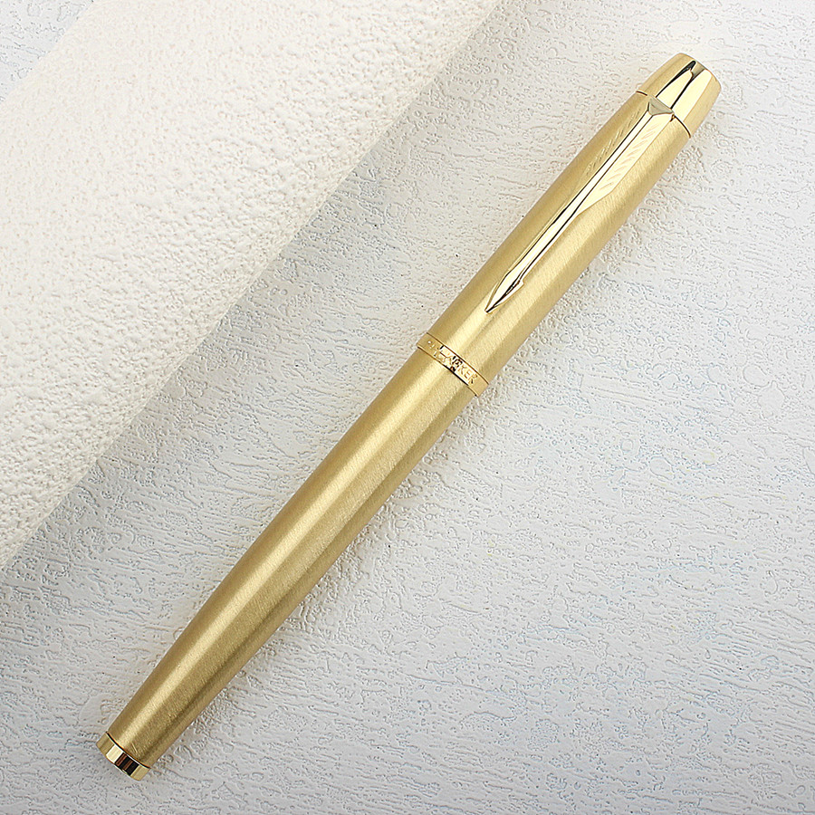 Metal Fountain Pen Black/ Red Luxury Pens 0.7mm Nib Writing Ink Pens Stationery Business Office School Supplies: Rot