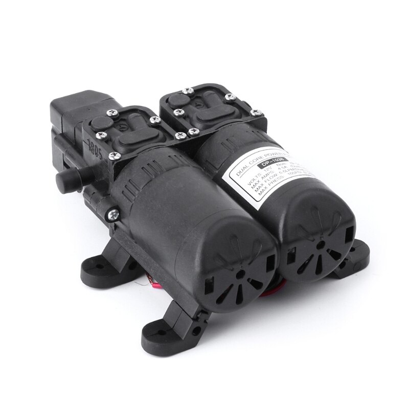 Double pompe électrique haute pression 12V cc | Mini moteur à eau électrique