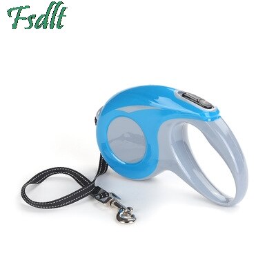 Lange Starke Haustier Leine Für Große Hunde dauerhaft Nylon Versenkbare Große Hund Fuß Leine Führt Automatische Verlängerung Hund Leine Seil: D / 5m - 30 kg