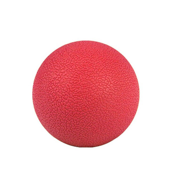 Lacrosse Massage Ball Sport Yoga Gym Balls TPE Mobility Trigger Point Body Pilates Fitness Training Neck Pain Muscle Release: Red