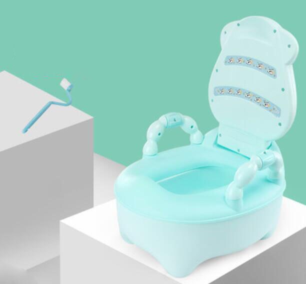 Kinderen Baby Zindelijkheidstraining Koeien Jongen Meisje Draagbare Toilet Seat Baby Potje Wc Pot: green