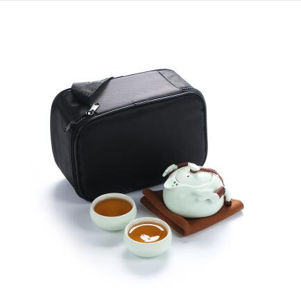Théière en céramique gaiwan tasse à thé pour puer | Théière chinoise, service à thé portable, verres: Style O