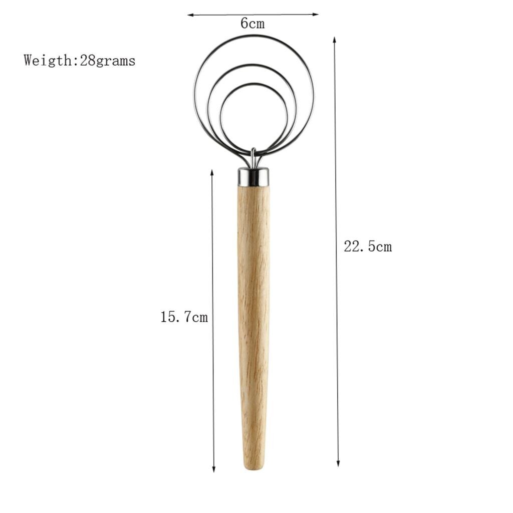 Eiklopper Diy Brood Deeg Gereedschap Bakken Accessoires Deense Garde Stok Keuken Gadgets Eiken Houten Handvat Brood Bakken Tool