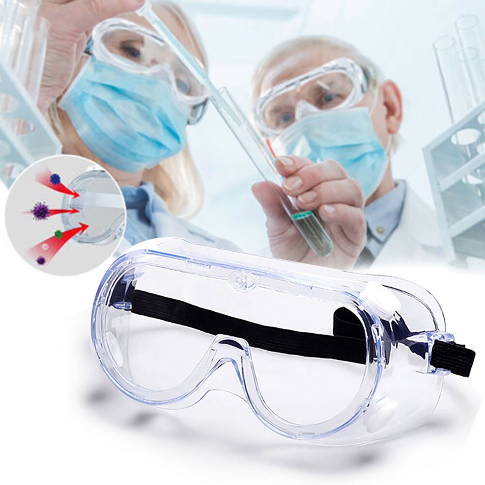 Völlig Geschlossen Brille Anti-Wind Sicher Gläser Anti-niesen flüssigkeit Anti-speichel Anti-nebel Goggle Sport goggle PC Augenschutz