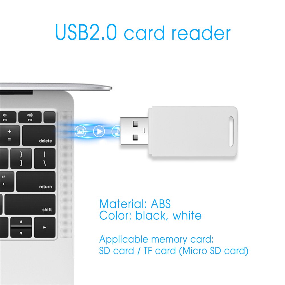 Kebidu USB 2,0 lector de tarjetas de memoria múltiple Micro SD SDHC TF M2 MMC MS PRO DUO adaptador de tarjeta para teléfono móvil ordenador portátil transferencia de datos