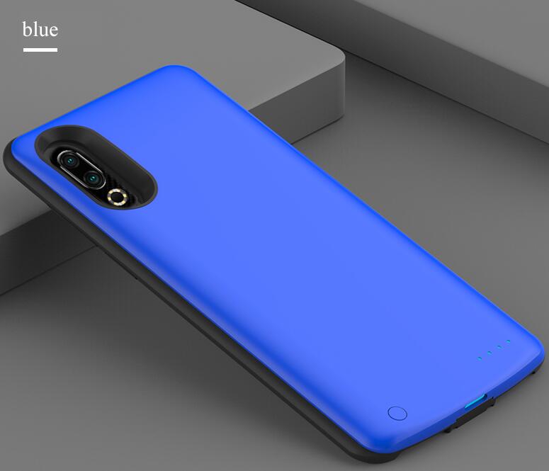 6500 mAh Power Bank Case Voor Meizu 16 s Pack Backup Batterij Voor Meizu 16 s Batterij case Cove: blue