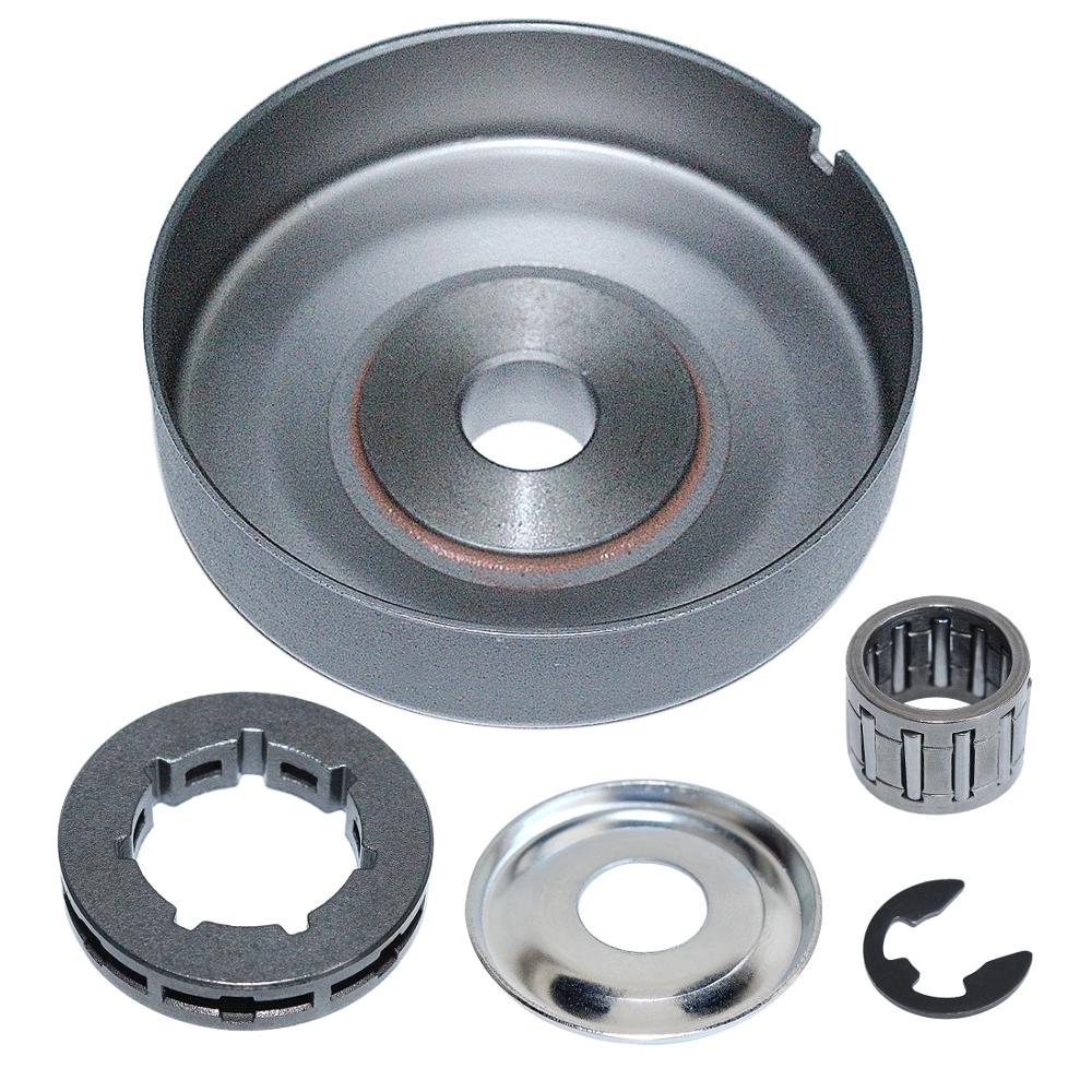 325 kopplingstrumhjulssats 19mm för stihl  ms261 ms260 026 ms240 024 motorsåg byt ut 1125 160 2052