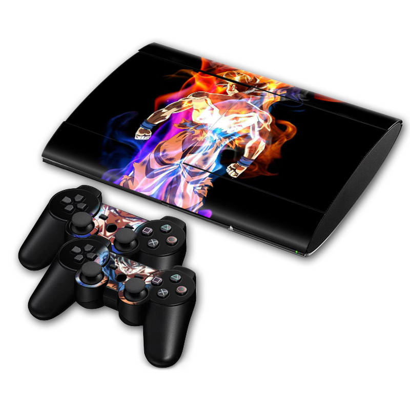 Pegatina de vinilo para ps3 super pegatina de recubrimiento delgada para consola ps3 superfino: TN-PS3S4000-05025
