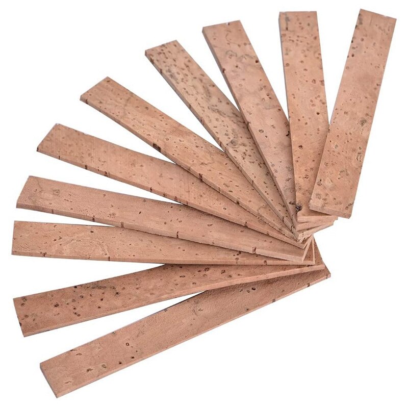 10 Pcs Klarinet Joint Cork Sheet Instrument Sax Reparatie Accessoires Vervanging Kit Vervanging Kit,9.1X1.3X0.2Cm: Default Title