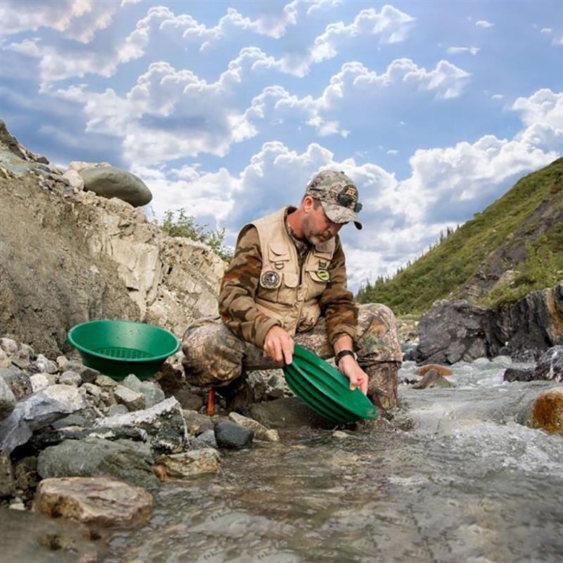 Plastic Gold Pan Basin Nugget Mining Dredging Prospecting For Sand Gold Mining Manual Wash Gold Panning Equipment