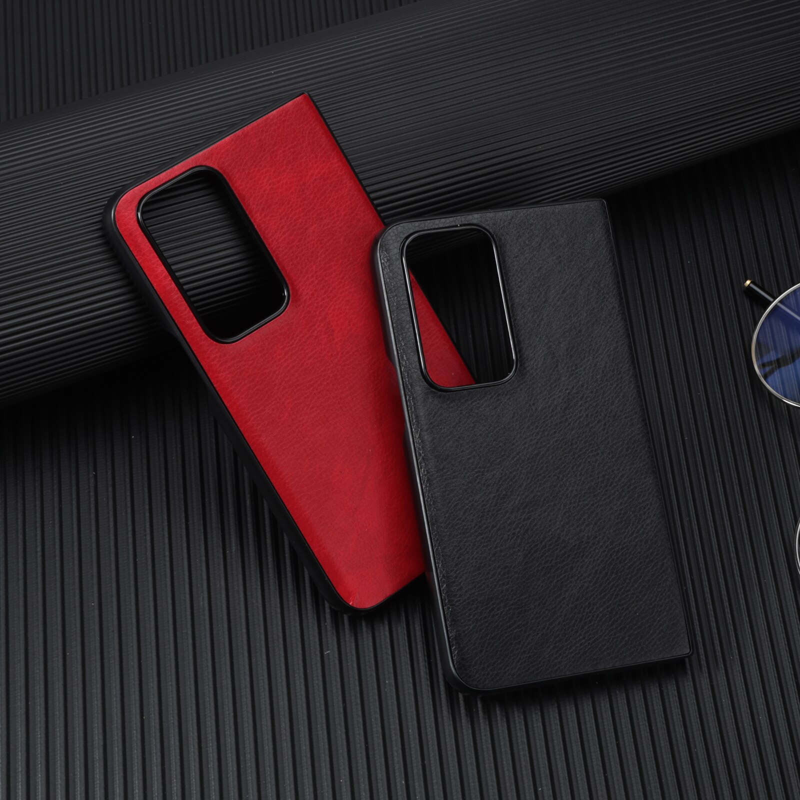 Case Voor Oppo Vinden N Premium Pu Leather Back Hard Shoockproof Cover Voor Oppo Vinden N PEUM00