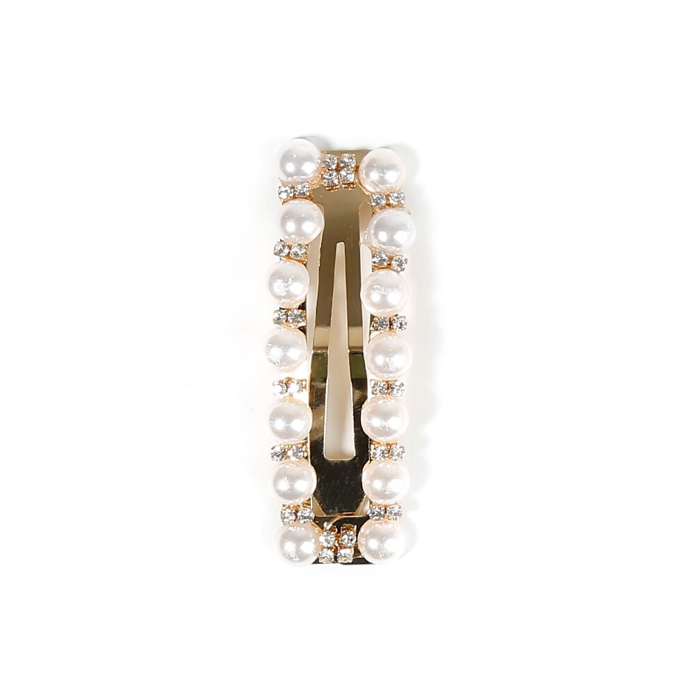 novedosa Clip de perla para el cabello de encaje para las mujeres Diadema con de Peine pasador de horquilla de barra Accesorios para peinados: 07