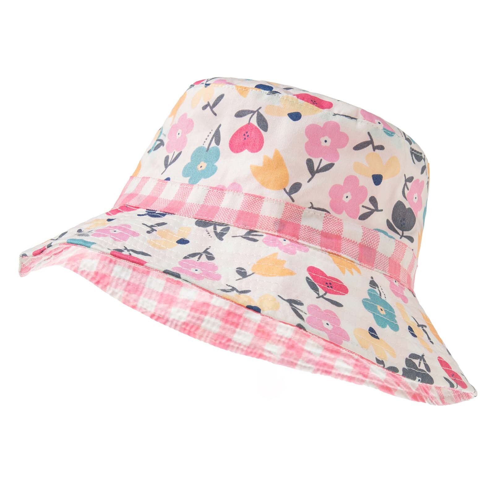 Leuke Zomer Baby Meisje Emmer Hoed Cartoons Gedrukt Baby Hoed Zonnescherm Kinderen Outdoor Hoed Seaside Zonnebrandcrème Hoed Strand Cap: E