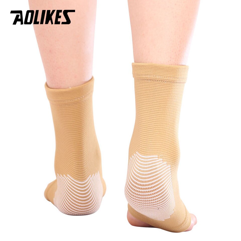 AOLIKES – Support de cheville élastique de Compression, 1 paire, protecteur de cheville respirant pour le basket-ball