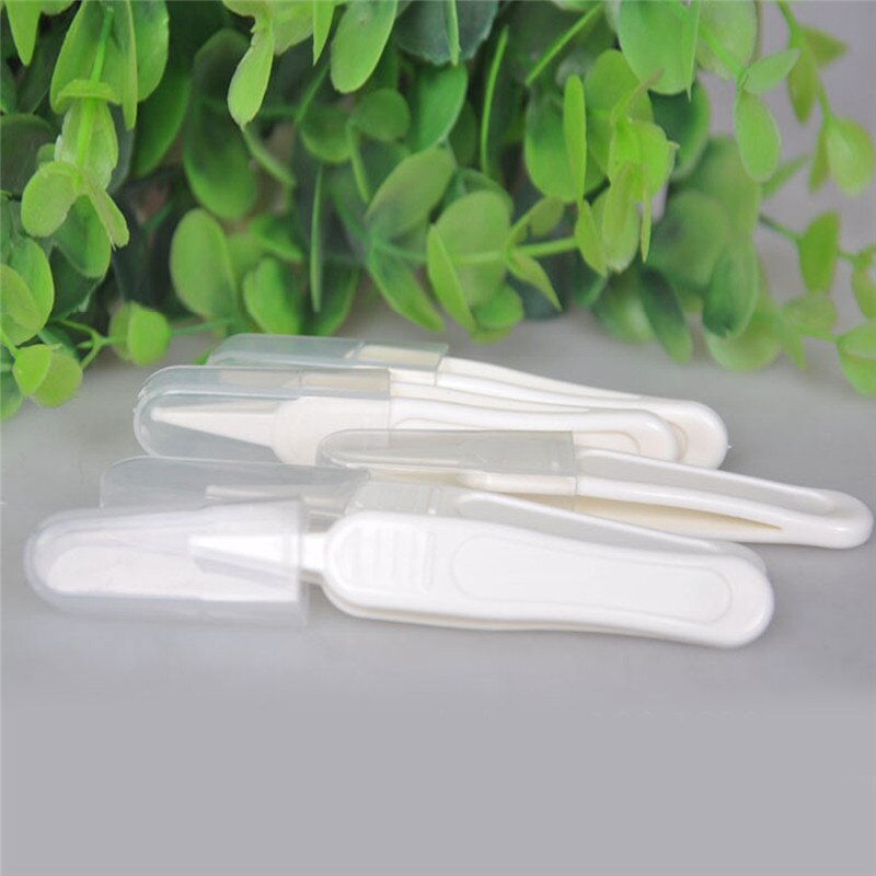 1/2/3/4/5 pièces Bébé Sécurité Pincettes Brucelles En Plastique Oreille Nez Propre Nez Oreilles Bébé Soins