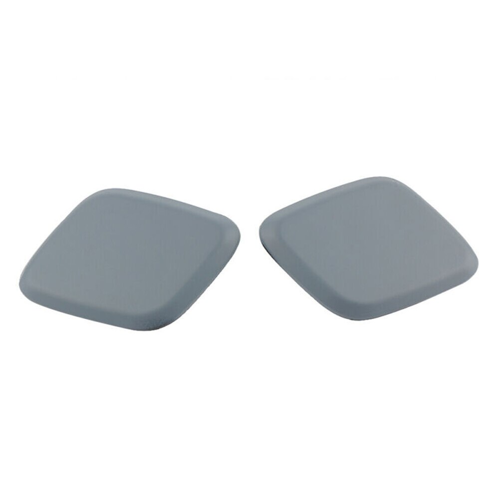 2 uds. Tapa de cubierta de chorro de arandela de faro delantero gris de coche para Focus , linterna frontal de plástico, arandela protectora de chorro