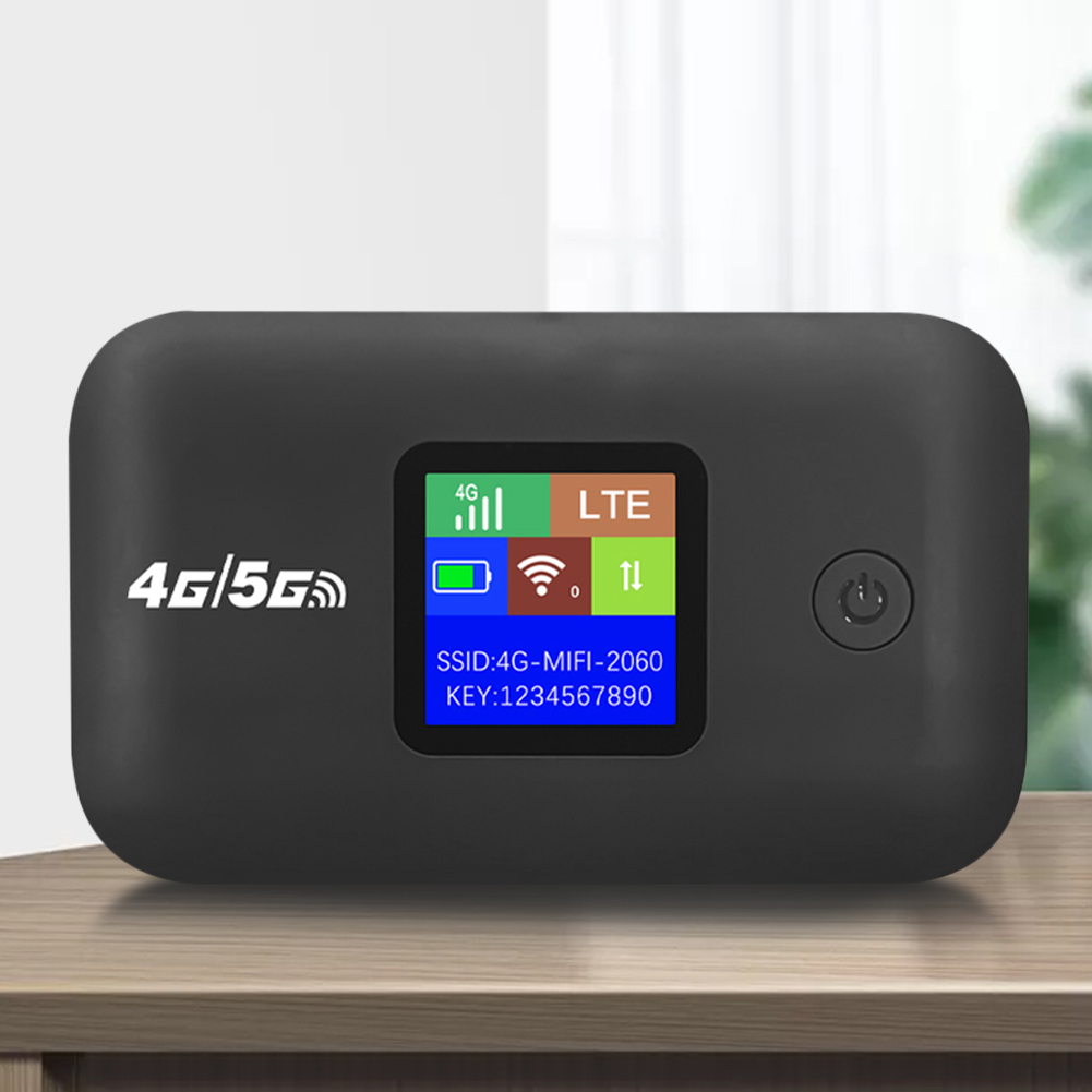 Router 4G Lte Bezprzewodowy przenośny mini zewnętrzny hotspot z gniazdem karty SIM Type-C 3000mAh Kieszonkowy router WiFi do telefonu samochodowego