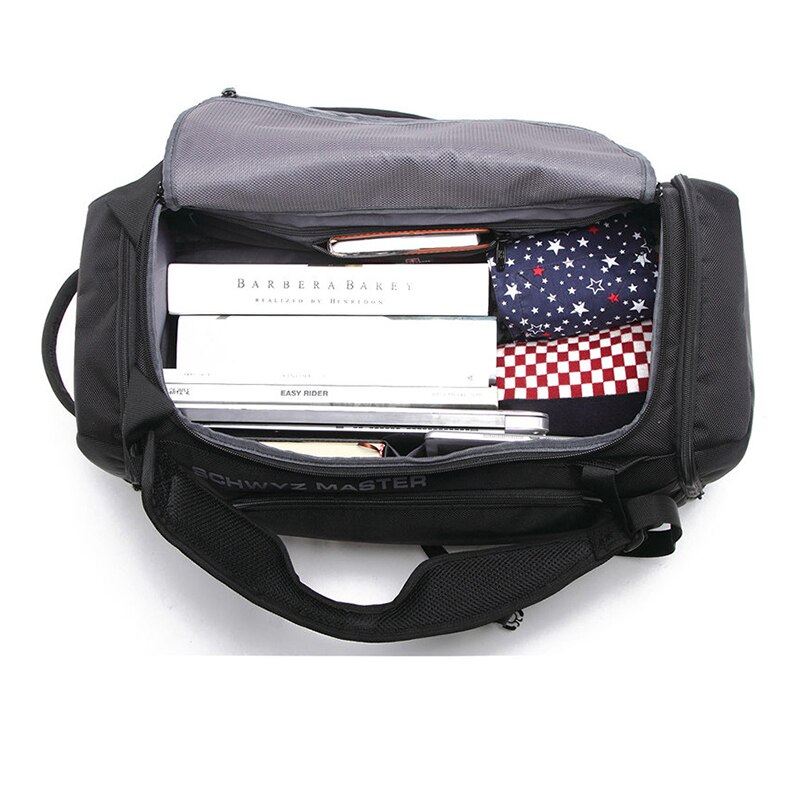 Swiss Men Travel Bags Luggage Oxford Duffle Bags Travel Handbag Waterproof Weekend Bag Large Capacity Multifunction Shoulder bag