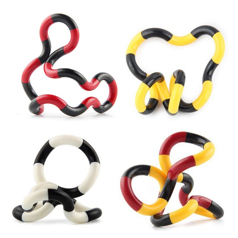 Verwicklung Zappeln Spielzeug Sensorischen Roller Twist Zappeln Spielzeug Anti Stress Erwachsene Gehirn Entspannen Kind Seil für Stress Kinder Anti-Stress-Fokus spielzeug