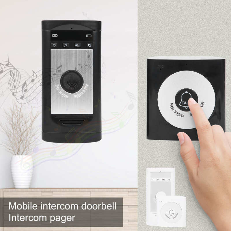 Deurbel Camera Draadloze 2-Weg Intercom Deurbel Laag Stroomverbruik Home Security Systeem