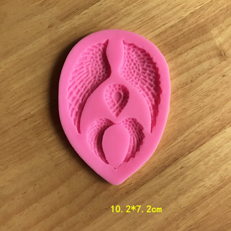 Silicone 3D Wing Mold Form Arts Craft Carving Pottery Ceramic Tool Handmade Clay Tools: Type 5