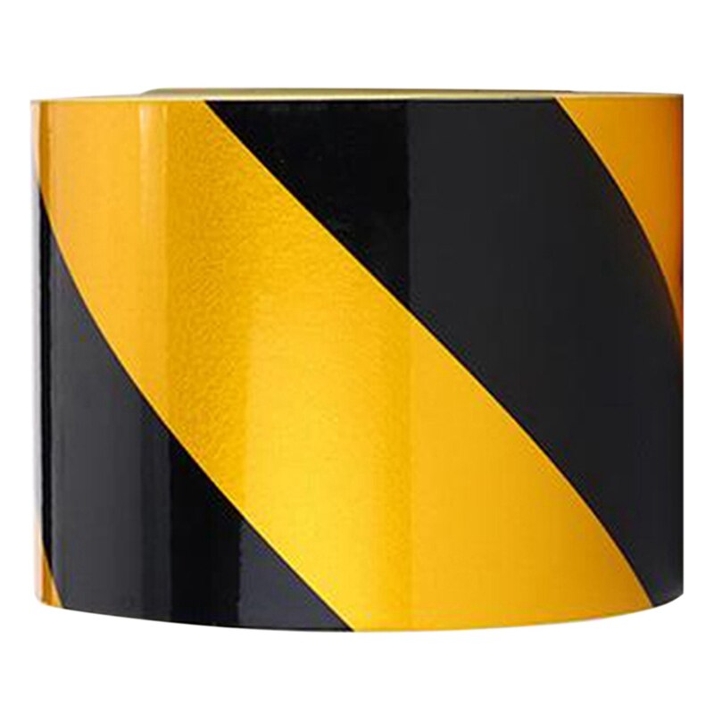 MOOL Self-Adhesive Reflective Safety Warning Tape, Reflective Tape on Road Traffic Construction Site: Red