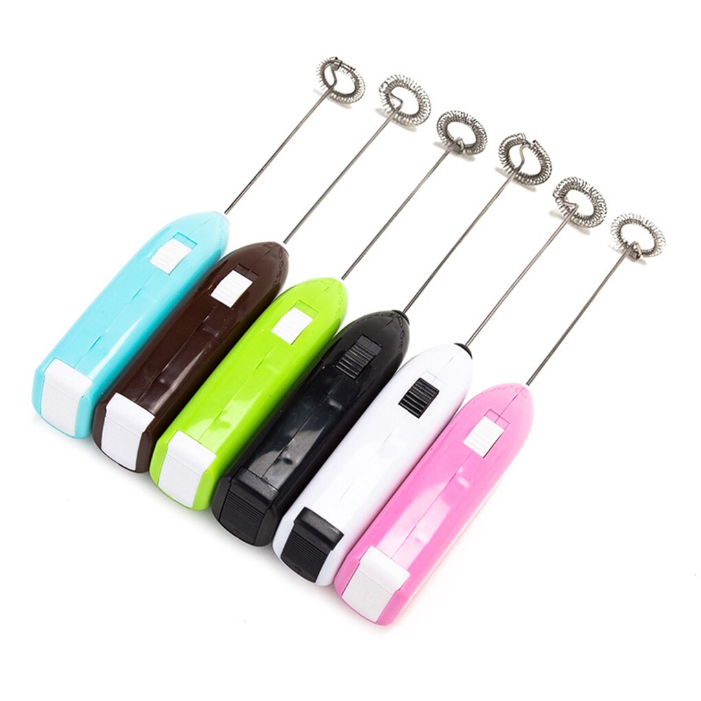 Kitchen Gadget Electric Handle Egg Beater Milk Stirrer Frother Foamer Coffee Whisk Mixer DIY Facial Mask Treater Juice Stirrer: Default Title