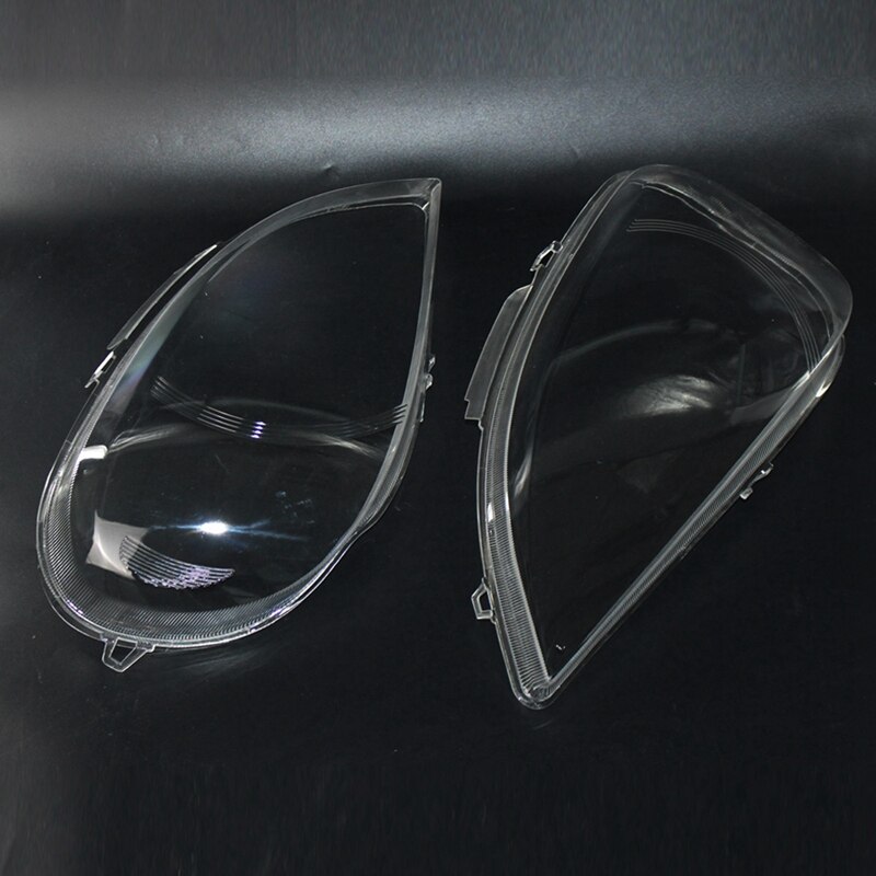 2Pcs Headlights Transparent Headlights Transparent Cover Lampshade Head Light Lamp Shell ( Left/Right) for Mercedes Benz W163 Ml: Default Title