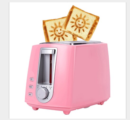 6 Gear Bread automatic toaster Home Electric Toaster 2 Slices Bread Oven Automatic Breakfast Maker