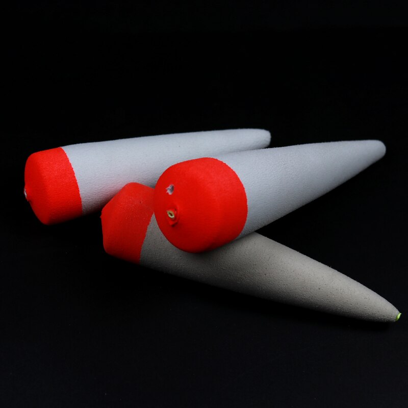 Wifreo 2PCS 15g 20g 30g Buoy EVA Foam Inline Float Bobbers Saltwater Float Catfish Pike Fishing Baitfish Floats for Live Bait