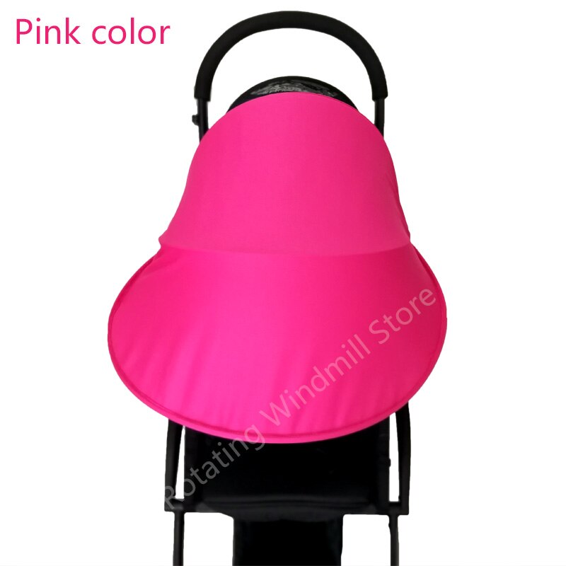 Baby Warenkorb Sonnenblende sonnenschutz Abdeckung Baby Kinderwagen Zubehör Baldachin Abdeckung Für Yoyo + YOYA Und Hohe Landschaft kinderwagen Sonne Haube: Rosa