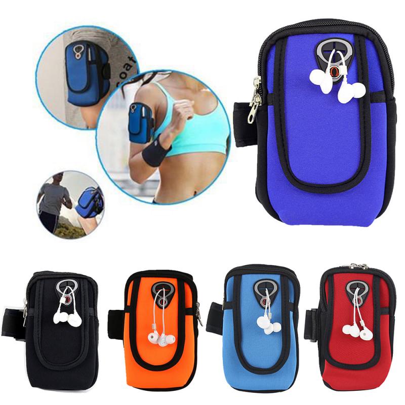 6.0" Universal Mobile Phone Bags Holder Outdoor Sport Arm Pouch Bag For For Phone On Hand Sports Running Armband Bag Case 6.5 in