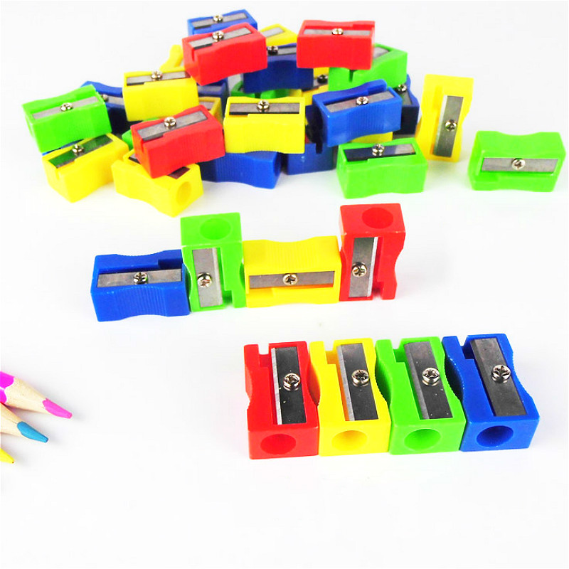 1pcs Single Hole Pencil Sharpener Single Hole Multifunctional Office Stationery Pencil Sharpener