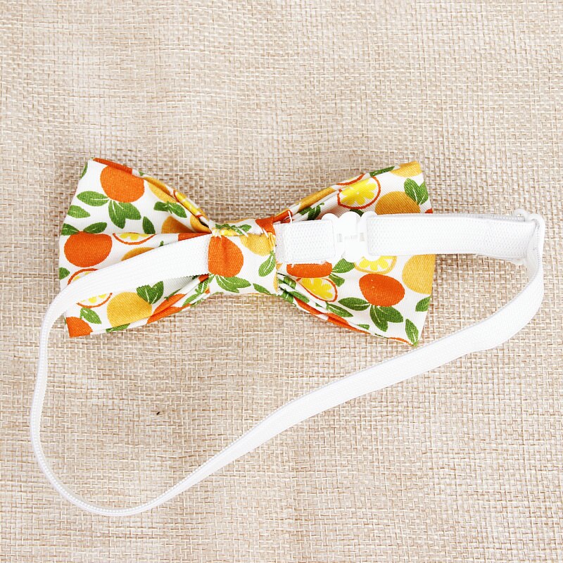 Pajarita clásica para bebé y Chico, pajarita para niño, esmoquin, pajarita con estampado de limones Lazo, corbata informal de mariposa