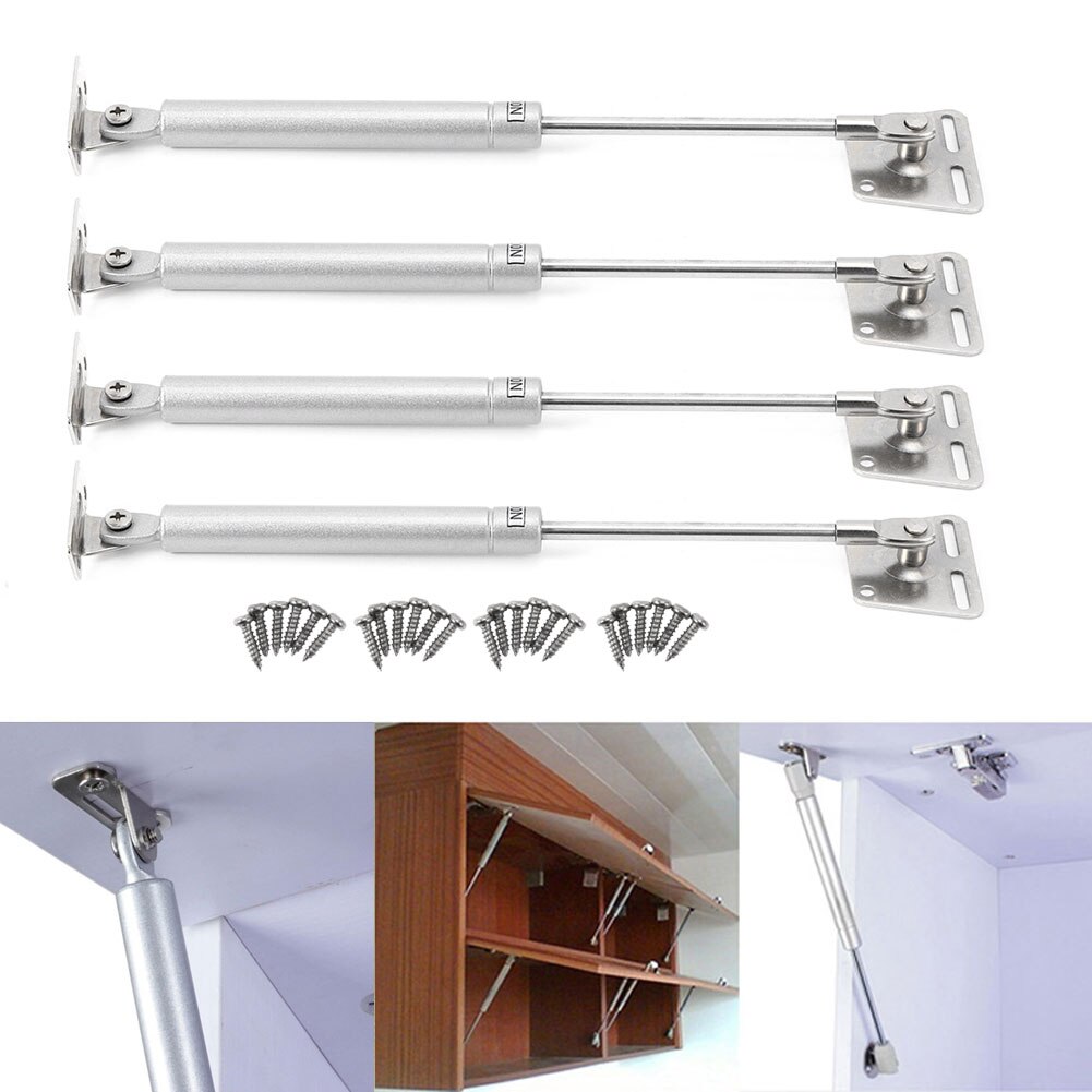 sliding door fittings sliding barn door rollers 4Pcs/Set Gas Support Hydraulic Rod Pneumatic Cabinet Small Tatami Upturn Door