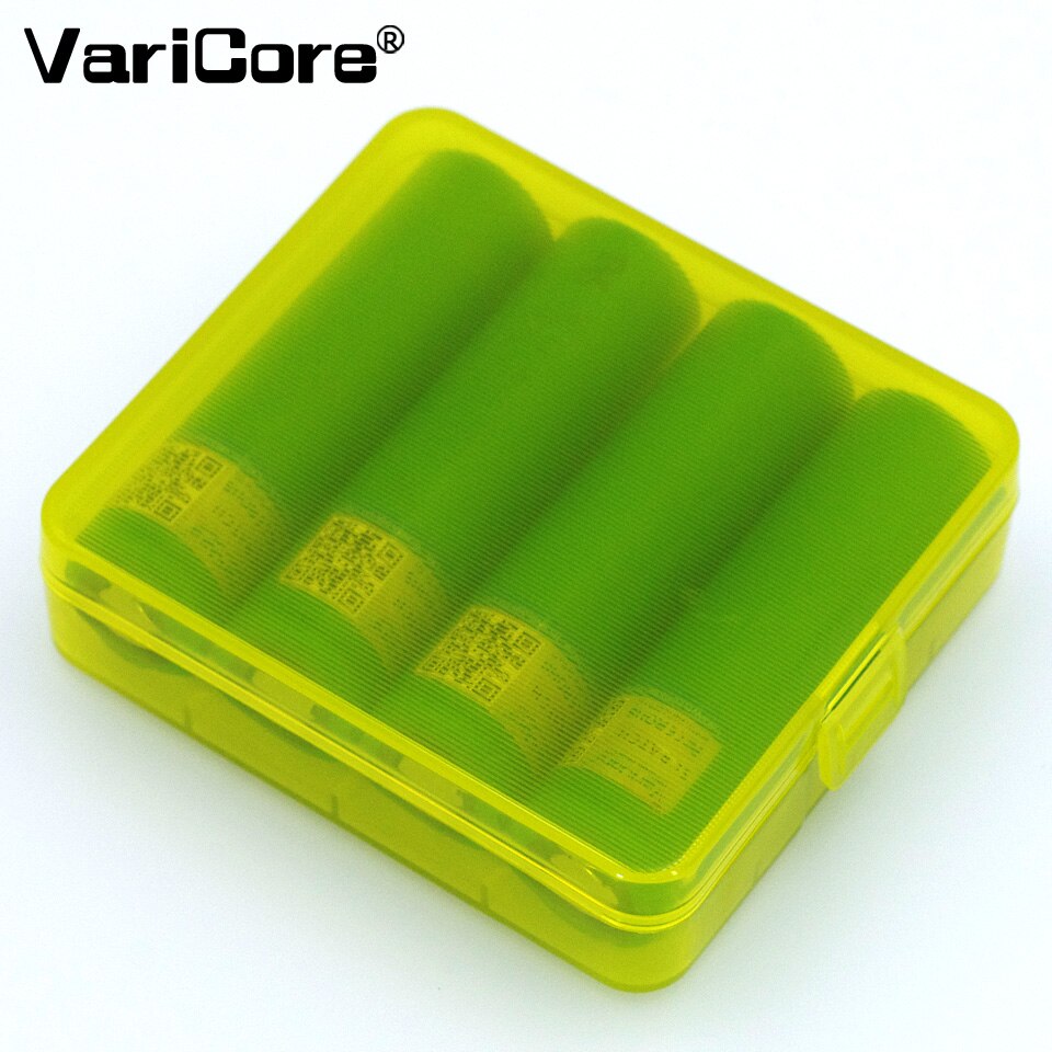 4 STKS VariCore VTC6 3.7 V 3000 mAh 18650 Li 30A Ontlading voor Sony US18650VTC6 batterijen + 18650 Batterij opbergdoos