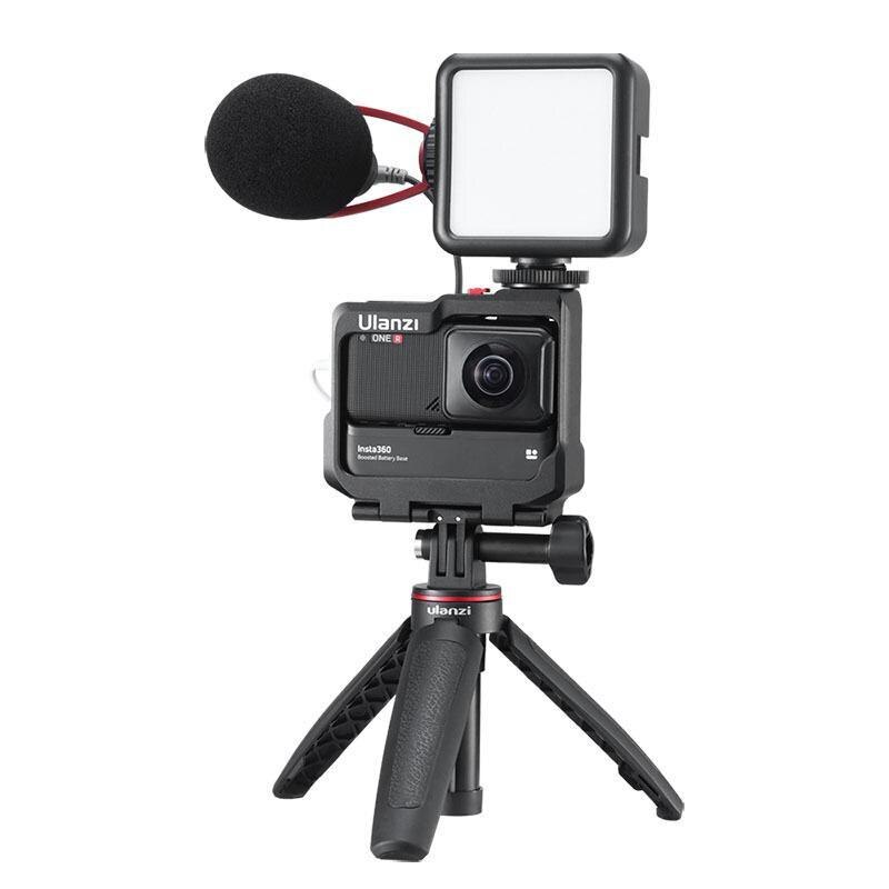Cadre de Protection de Cage de caméra pour Ulanzi One R Plus Cage de lapin en métal spécial Insta360 One R caméra de sport panoramique