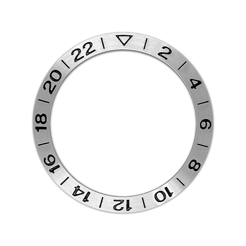 38Mm Gebogen Aluminium Horloge Bezel Insert Ring Past Nh35 Nh36 Skx007 Skx009 Gmt Sub Horloge Case 2-22 Horloge Ring Vervangt Onderdelen: 27J #