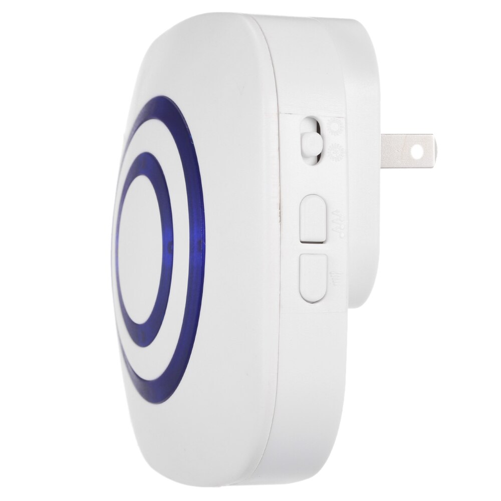 Wireless PIR Motion Sensor Doorbell 38 Chimes Volume Adjustment Long Transmission Range