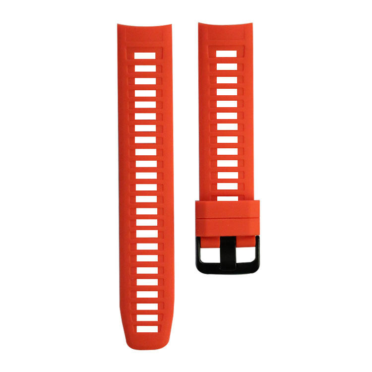 Watchband for Garmin Instinct Silicone Watch Strap fit Instinct 2/Esports/Tide/Solar: CORAL RED