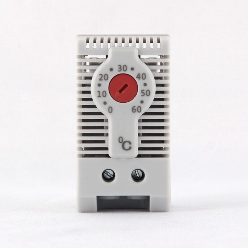 KTO011 Normally Closed NC Adjustable Mechanical Temperature Controller Cabinet Thermostat Din Rail,for Heating Use