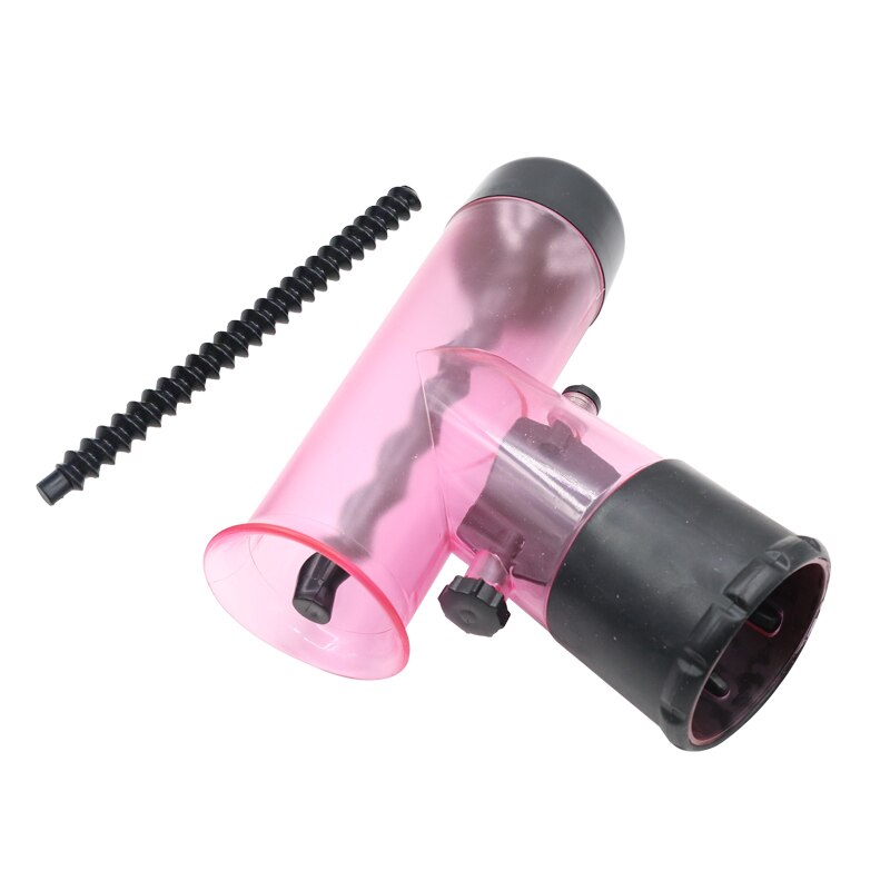Haar diffuser salon magische haarroller föhn droogkap blazen wind krullen föhn hoes roller krultang haarstyling tools: Roze