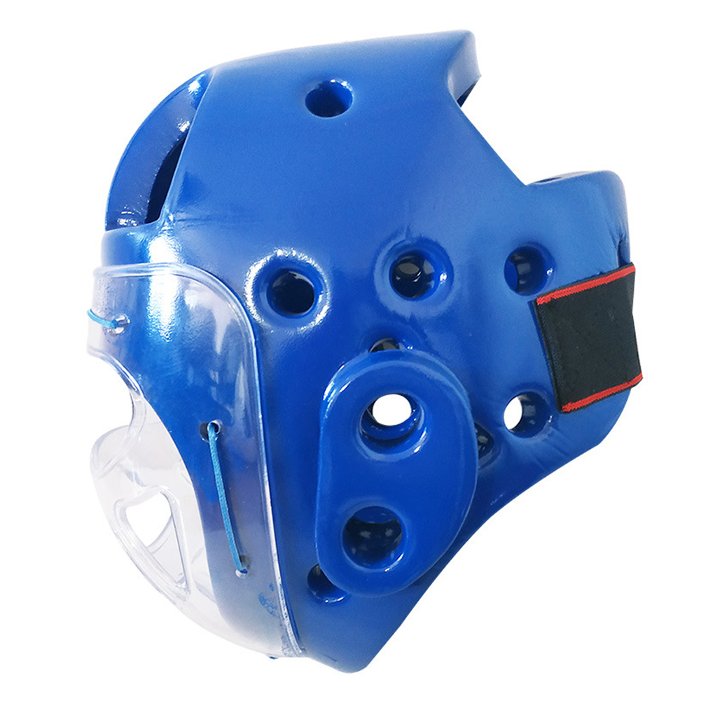 Protector Practice Karate Taekwondo Training Competition Boxing Helmet Wearproof Head Guard Kids Adult Martial Art Headgear