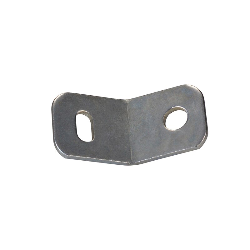 135 degree 1.5mm thick zinc plating iron material metal corner bracket for board connect anti-tip strap connect