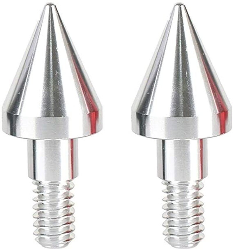 2pcs Car Styling Front or Rear Bumper Spikes Guards Protector Collision Aluminum Tail Cone Tuning Parts for Mercedze Benz Smart