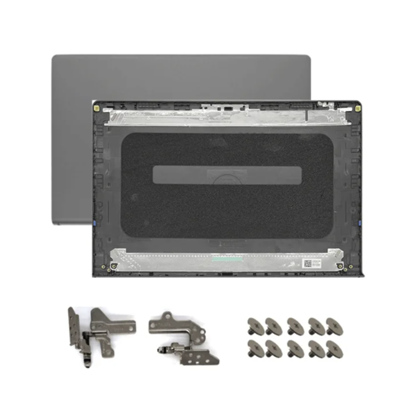 Coque pour ordinateur portable Dell Tystro, couvercle arrière, boîtier supérieur, lunette avant, charnière, noir, gris argent, Dell Tystro 15, 3510, 3511, 3515, 3520, 3525,: Bleu profond