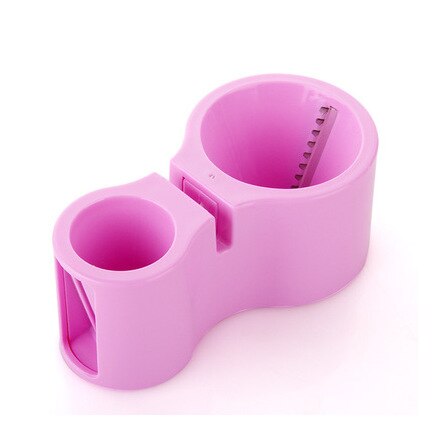 Spiralizer Premium Vegetable spiral slicer +Sharpener Fruits Grater Pasta Noodles zucchini Julienne Peeler Cutter Maker: Pink
