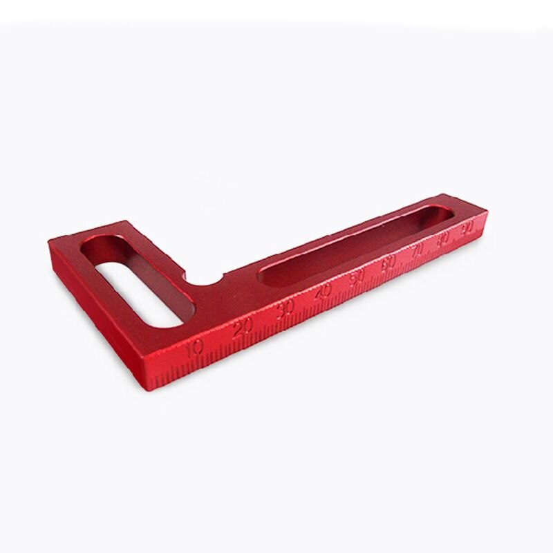 Carpenter L-Square Minisquare Mini Clamping Squares Aluminum 100mm High Precision Measurement Tools