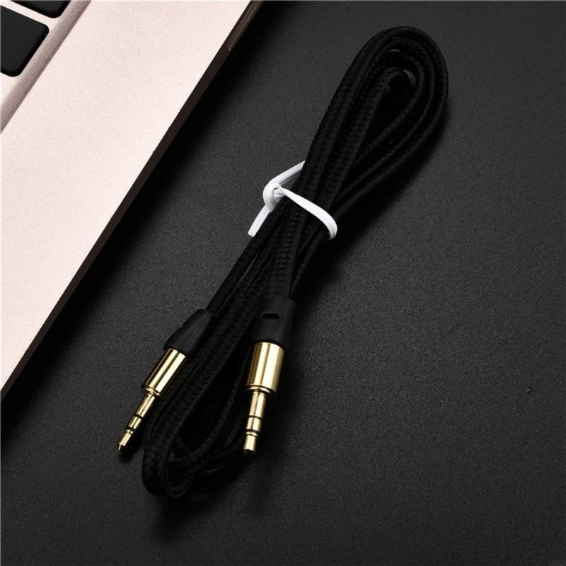 G88D 100cm 3.5mm Male to Male Extension Wire Adapter Cord for Car Speaker