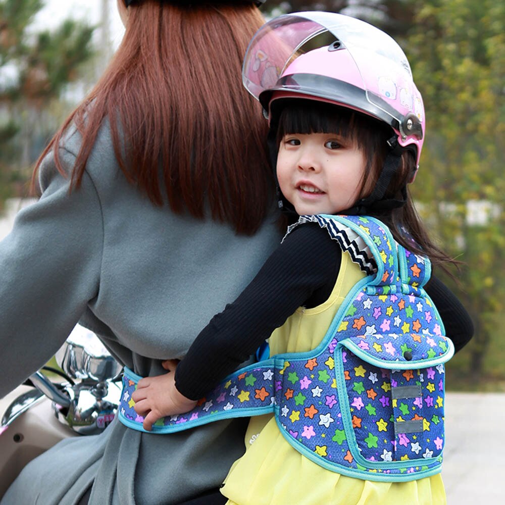 Børnesikkerhedsbælter til elektriske cykler ridning på motorcykler cykelbælter til småbørn: 2